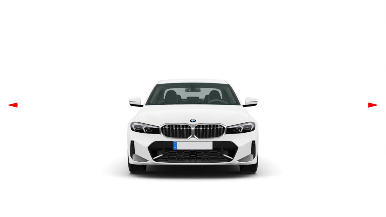 3D визуализация BMW 3 серия G20/21 2018- гг. Комплект Рестайлинг (2023, M-Sport) фото 0°