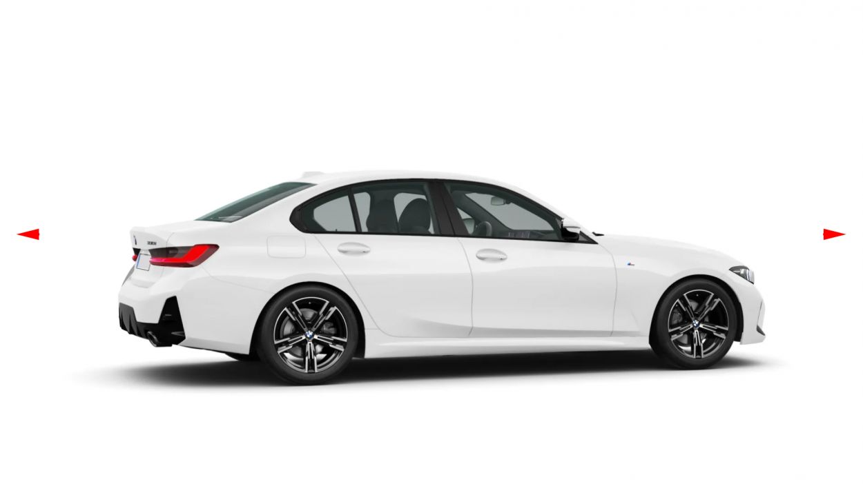 3D визуализация BMW 3 серия G20/21 2018- гг. Комплект Рестайлинг (2023, M-Sport) фото 900°