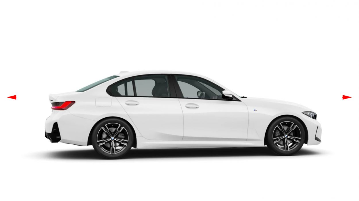 3D визуализация BMW 3 серия G20/21 2018- гг. Комплект Рестайлинг (2023, M-Sport) фото 936°