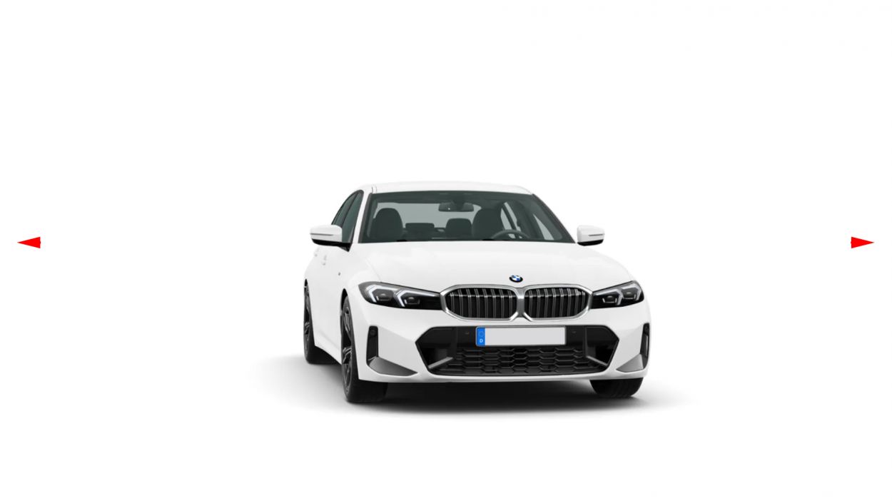 3D визуализация BMW 3 серия G20/21 2018- гг. Комплект Рестайлинг (2023, M-Sport) фото 1260°