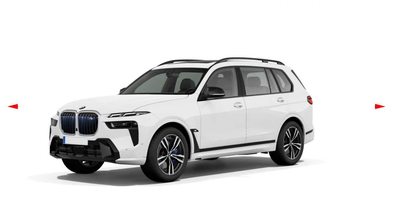 3D визуализация BMW X7 G07 2019- гг. Полный обвес M-Performance (2023+) фото 72°