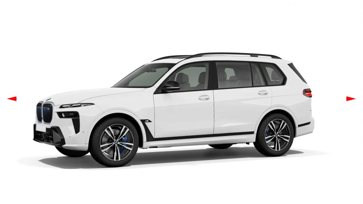 3D визуализация BMW X7 G07 2019- гг. Полный обвес M-Performance (2023+) фото 144°