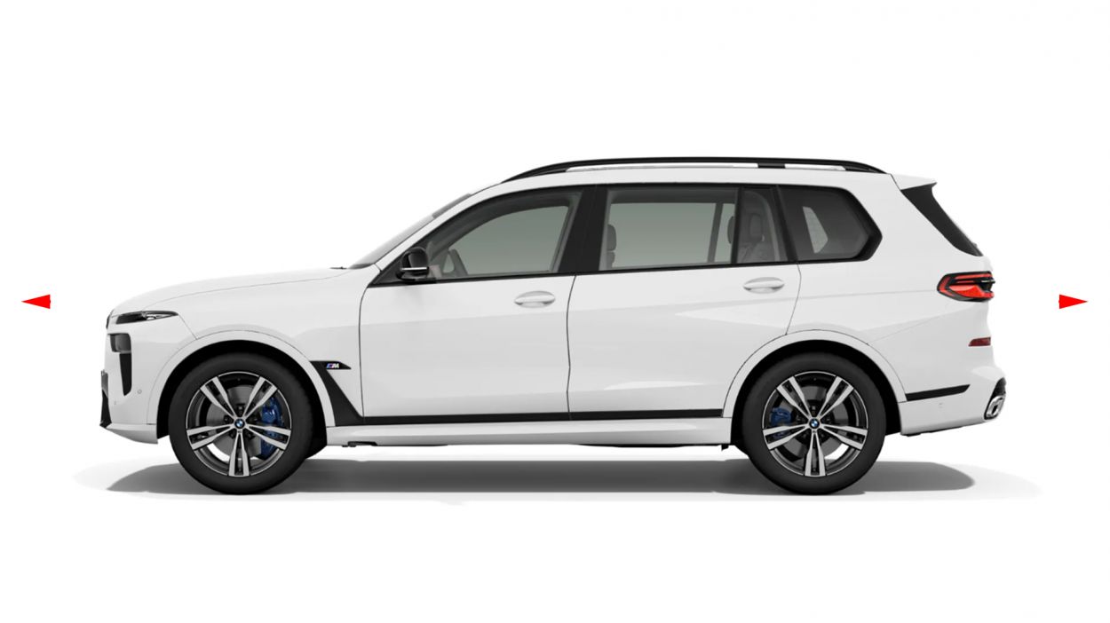3D визуализация BMW X7 G07 2019- гг. Полный обвес M-Performance (2023+) фото 252°