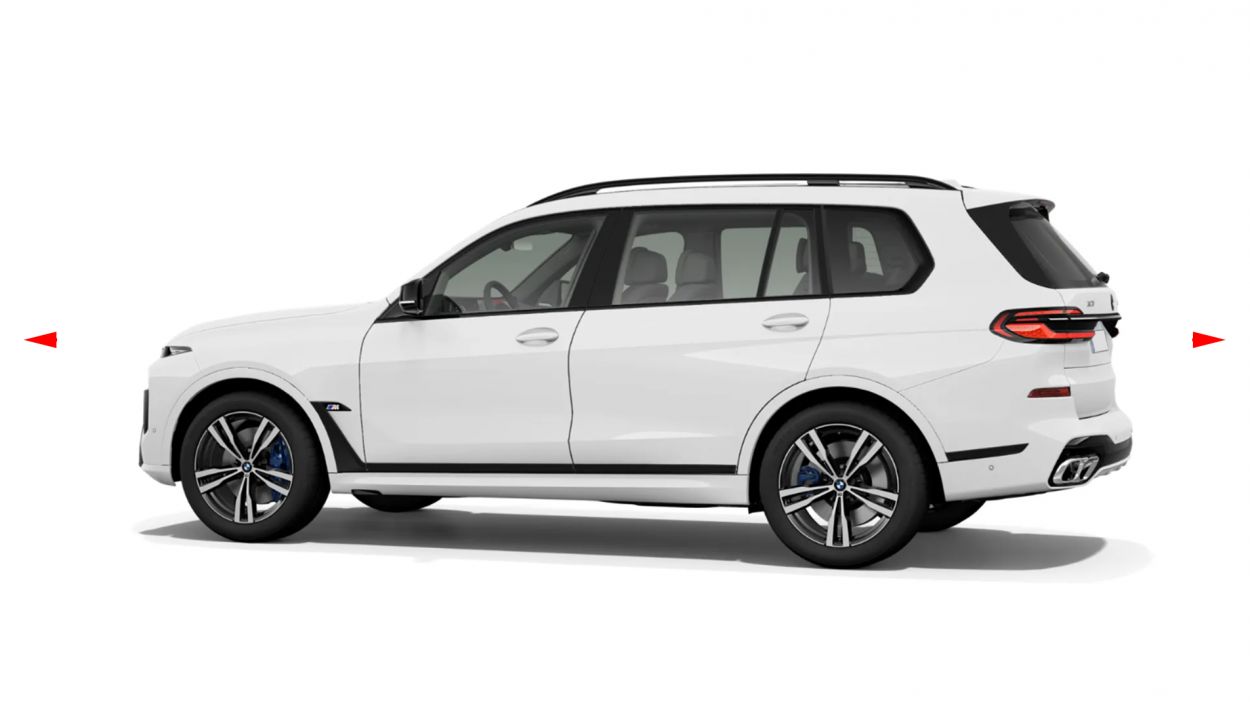 3D визуализация BMW X7 G07 2019- гг. Полный обвес M-Performance (2023+) фото 324°