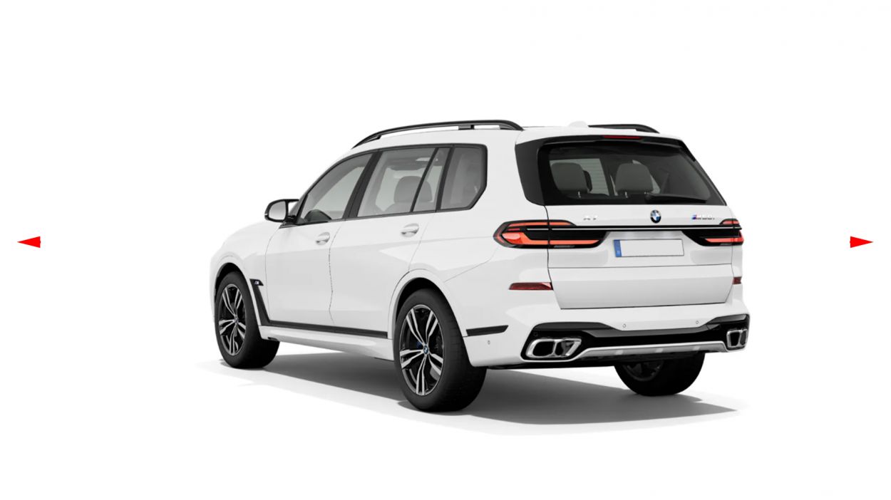 3D визуализация BMW X7 G07 2019- гг. Полный обвес M-Performance (2023+) фото 468°