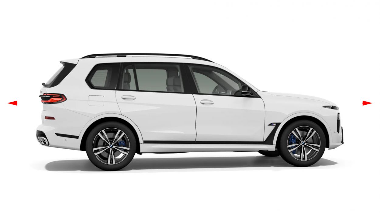 3D визуализация BMW X7 G07 2019- гг. Полный обвес M-Performance (2023+) фото 864°