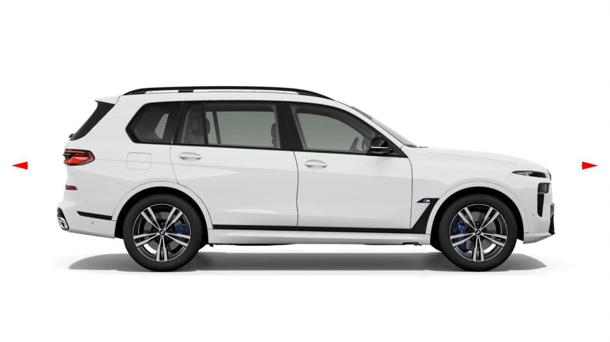 3D визуализация BMW X7 G07 2019- гг. Полный обвес M-Performance (2023+) фото 900°