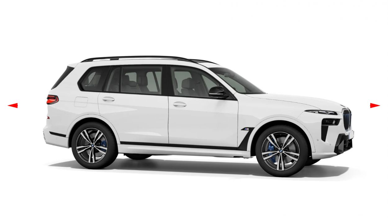 3D визуализация BMW X7 G07 2019- гг. Полный обвес M-Performance (2023+) фото 972°
