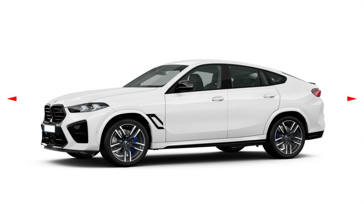 3D визуализация BMW X6 G06 2019–2027 гг. Комплект обвеса X6M F96 LCI (для 2023+) фото 180°