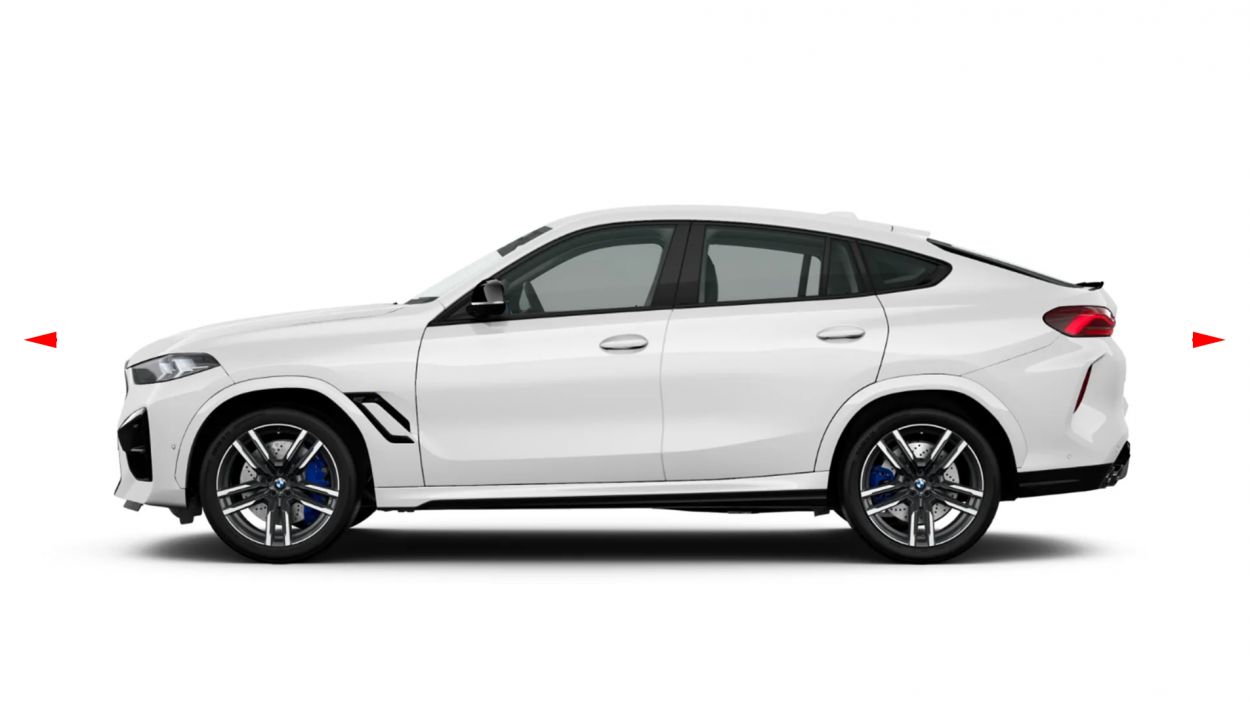3D визуализация BMW X6 G06 2019–2027 гг. Комплект обвеса X6M F96 LCI (для 2023+) фото 288°