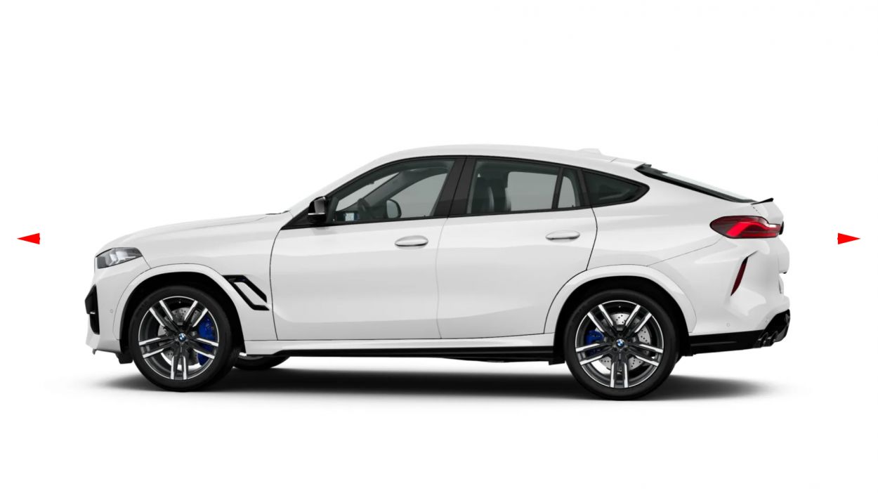 3D визуализация BMW X6 G06 2019–2027 гг. Комплект обвеса X6M F96 LCI (для 2023+) фото 324°