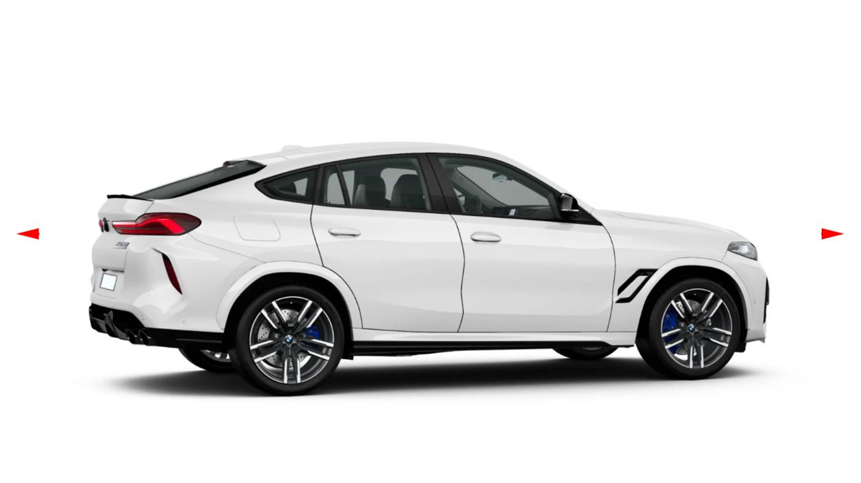 3D визуализация BMW X6 G06 2019–2027 гг. Комплект обвеса X6M F96 LCI (для 2023+) фото 864°