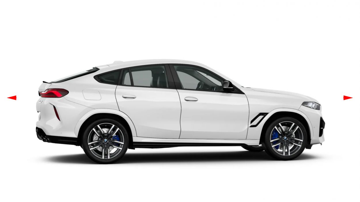 3D визуализация BMW X6 G06 2019–2027 гг. Комплект обвеса X6M F96 LCI (для 2023+) фото 900°