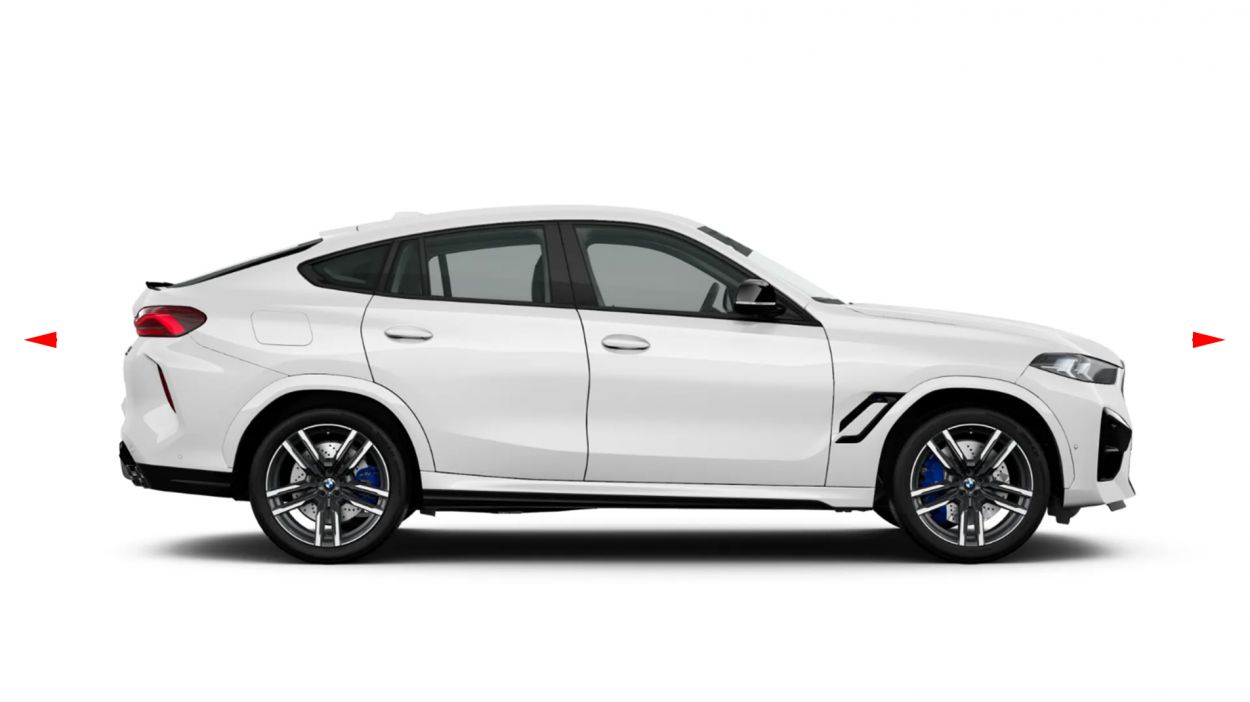 3D визуализация BMW X6 G06 2019–2027 гг. Комплект обвеса X6M F96 LCI (для 2023+) фото 936°