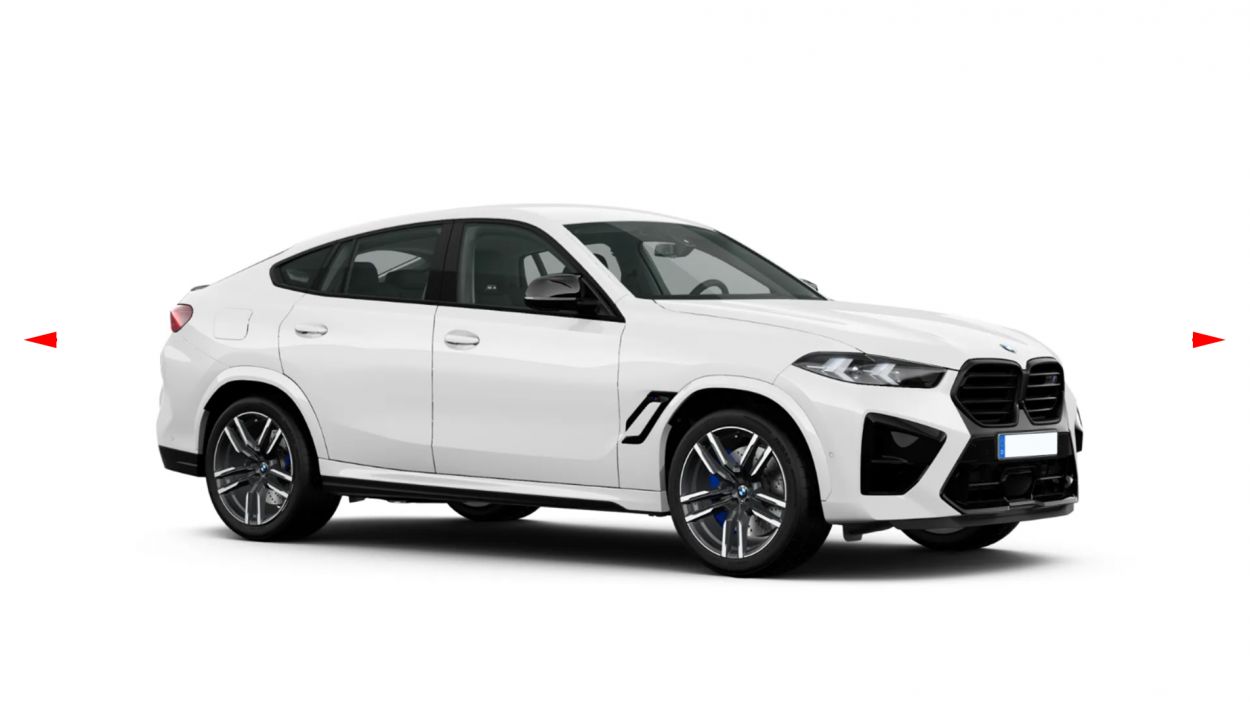 3D визуализация BMW X6 G06 2019–2027 гг. Комплект обвеса X6M F96 LCI (для 2023+) фото 1080°
