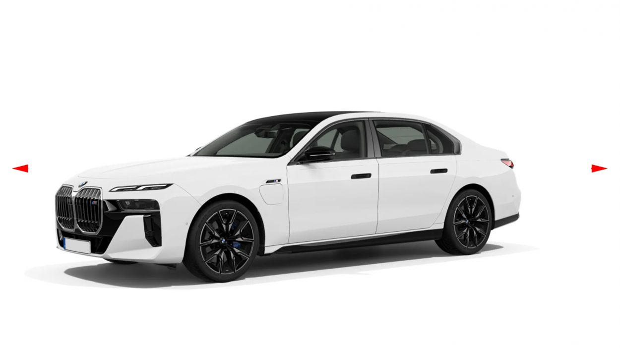 3D визуализация BMW 7 серия G70/G71 2022- гг. Комплект обвеса M760 фото 180°