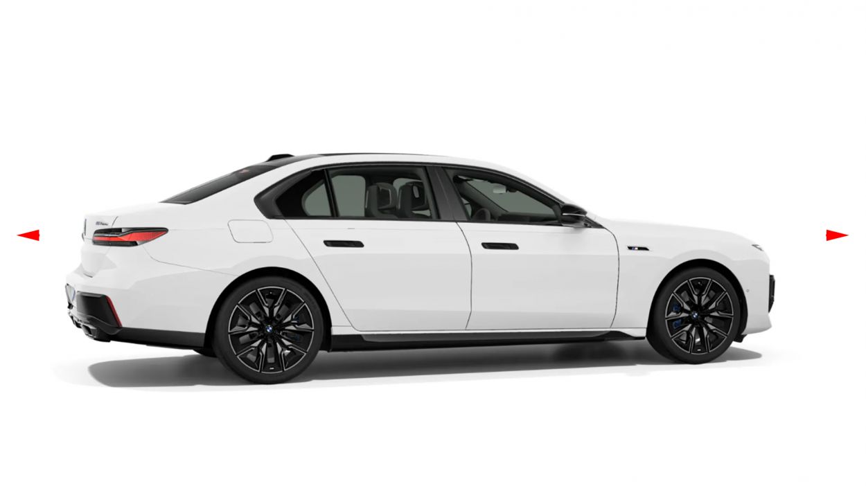 3D визуализация BMW 7 серия G70/G71 2022- гг. Комплект обвеса M760 фото 900°