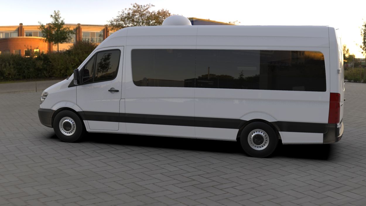 3D визуализация Volkswagen LT 1995-2006 гг. Накладка (под покраску) фото 108°