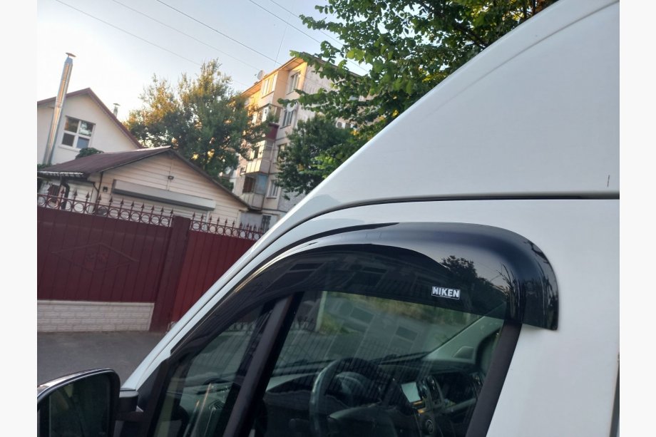 Citroen Jumper 2007-2025 гг. Ветровики на окна (2 шт, Niken) Image