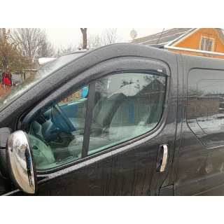 Ветровики на окна (2 шт, MyRacing) Renault Trafic 2001-2015 гг. фото 2