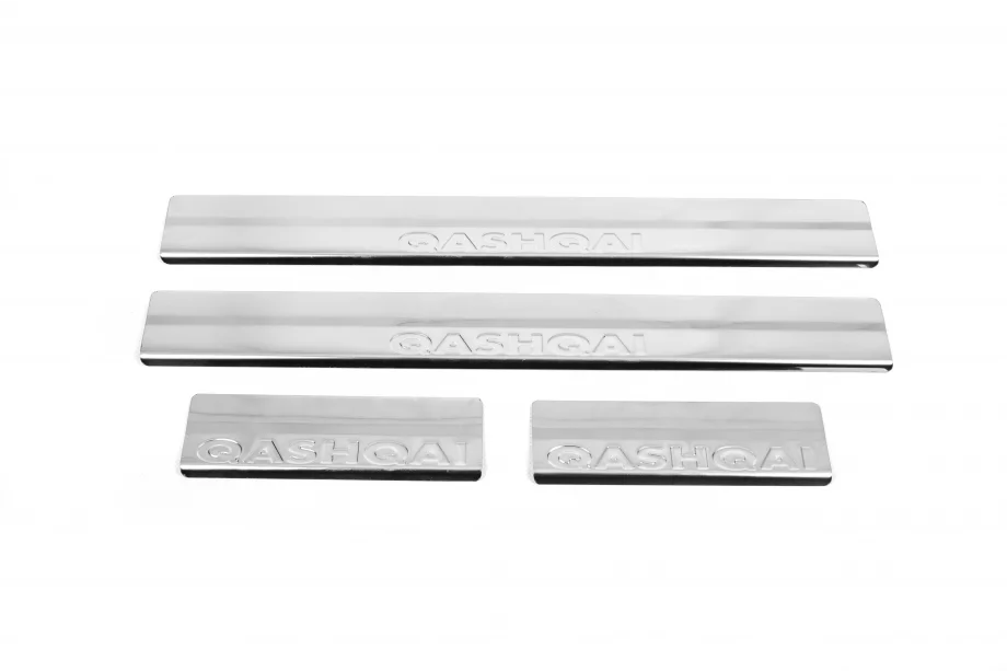 Nissan Qashqai 2014-2021 Seuils de porte inox (Carmos V2, 4 pcs) Photo 5