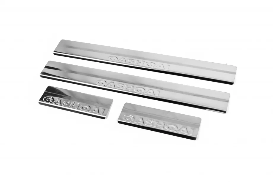 Nissan Qashqai 2014-2021 Seuils de porte inox (Carmos V2, 4 pcs) Photo 6