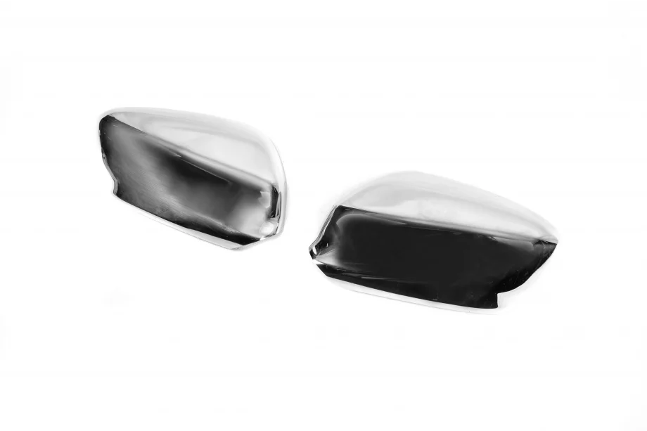 Citroen C-Elysee 2013–2022 RVS spiegelkappen (set 2 stuks) Foto 3