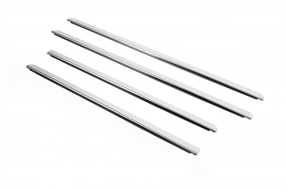 Renault Duster 2008–2017 Window Trim Molding (4 pcs, Stainless Steel) Photo 7