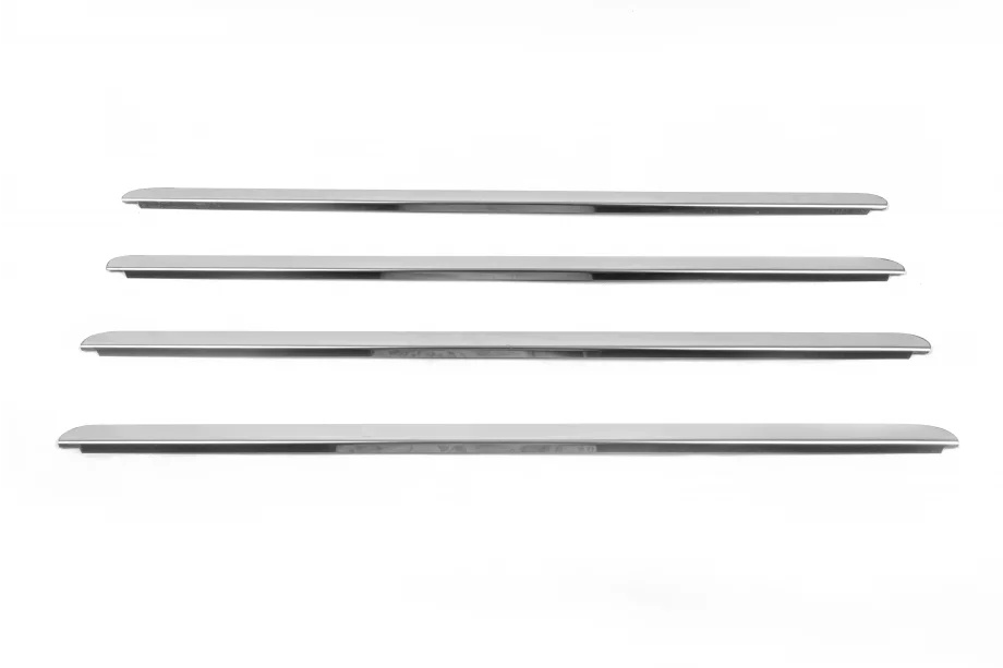 Lada Largus 2012- Exterior window trim stainless steel (4 pcs) Photo 2