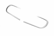 Накладки на противотуманные фары (2 шт., нержавейка) фото 3 Накладки на противотуманные фары (2 шт., нержавейка) фото 3