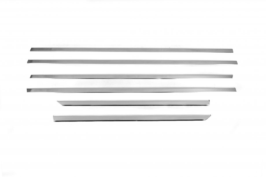 Dodge Journey 2008-2020 Window Trim Stainless Steel (6 pcs) Photo 2