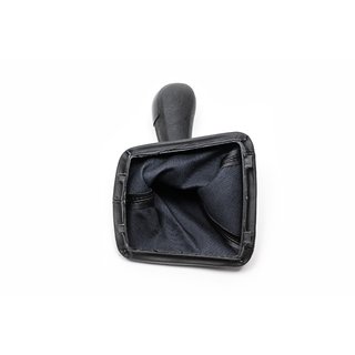 Ручка КПП с чехлом (черная вставка, 5-ступка) Skoda Octavia II A5 2010-2013 гг. фото 4