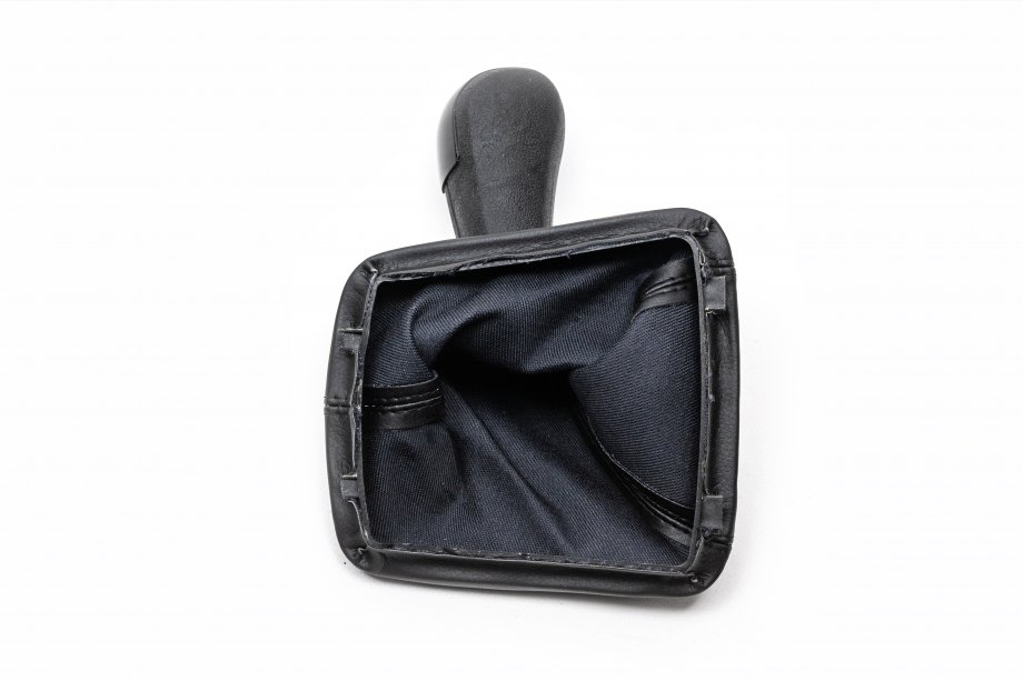 Skoda Octavia II A5 2006-2010 Pomo de cambio con funda (inserto negro, 5 velocidades) Foto 4