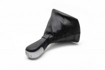 Skoda Octavia II A5 2010-2013 гг. Ручка КПП с чехлом (серая вставка, 5-ступка) фото 3