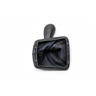 Ручка КПП с чехлом (серая вставка, 5-ступка) Skoda Octavia II A5 2006-2010 гг. фото 4