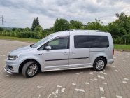Volkswagen Caddy 2004-2010 гг. Ветровики с хромированным молдингом (2 шт, Niken) фото 3