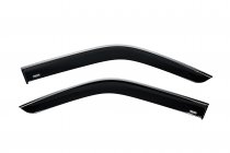 Volkswagen T5 2010-2015 рр. Вітровики з хромованим молдингом (2 шт, Niken) фото 1