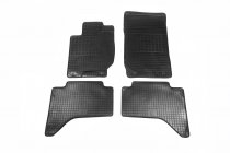 Mitsubishi L200 2006-2015 гг. Резиновые коврики (4 шт, Polytep) фото 2