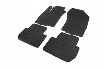 Citroen C-Crosser 2007-2013 гг. Резиновые коврики (4 шт, Polytep) фото 1