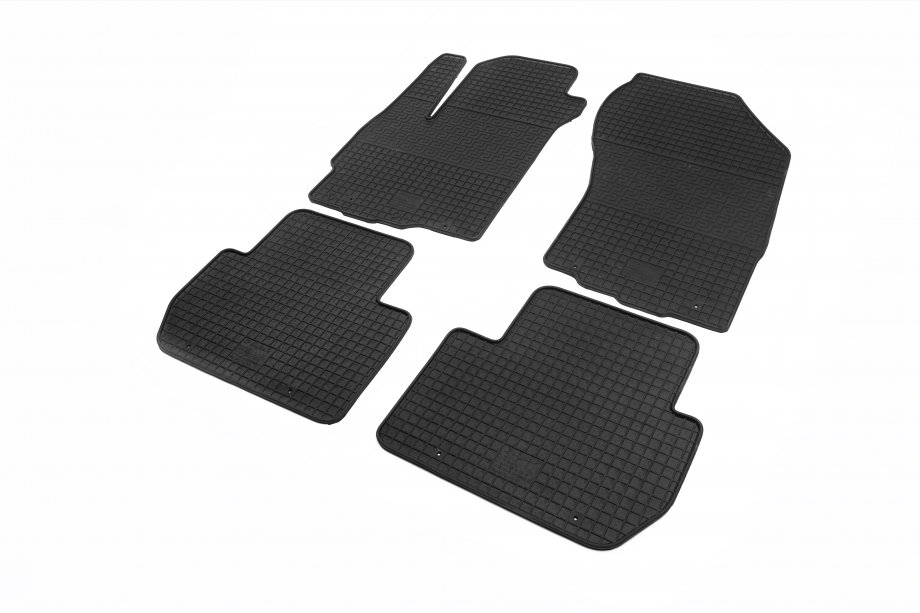 Citroen C-Crosser 2007-2013 гг. Резиновые коврики (4 шт, Polytep) Image
