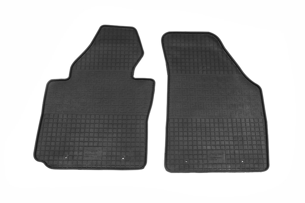 Гумові килимки (2 шт, Polytep) для Volkswagen Caddy 2015-2020 рр - фото 2