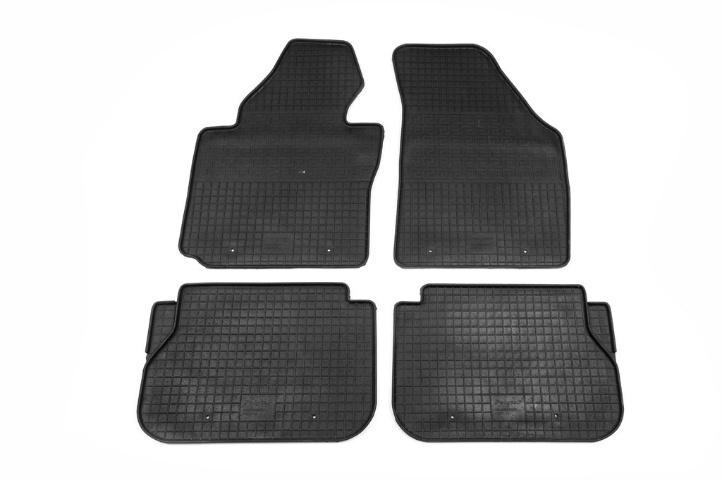 Гумові килимки (4 шт, Polytep) для Volkswagen Caddy 2015-2020 рр - фото 2