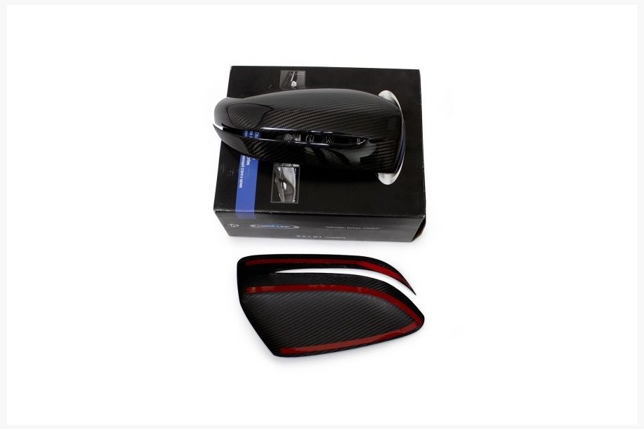 Накладки на Зеркала (2 шт, Натуральный Карбон) Image Накладки на Зеркала (2 шт, Натуральный Карбон) Image