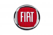 Fiat Эмблема (Красная, самоклеящаяся) фото 1