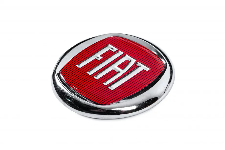 Fiat Эмблема (Красная, самоклеящаяся) Фото 2