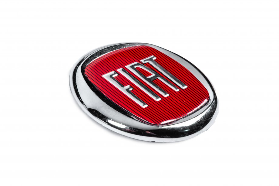 Fiat Emblem (Red, self-adhesive) Photo 3