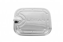 Хромированная накладка на лючок бензобака (нерж. сталь) фото 2 Хромированная накладка на лючок бензобака (нерж. сталь) фото 2