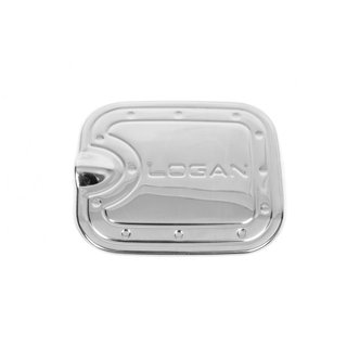 Chrome Fuel Tank Cap Cover (Stainless Steel) Dacia Logan I 2008-2012 photo 2