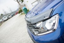 Дефлектор капота (EuroCap, карбон стиль) фото 9 Дефлектор капота (EuroCap, карбон стиль) фото 9