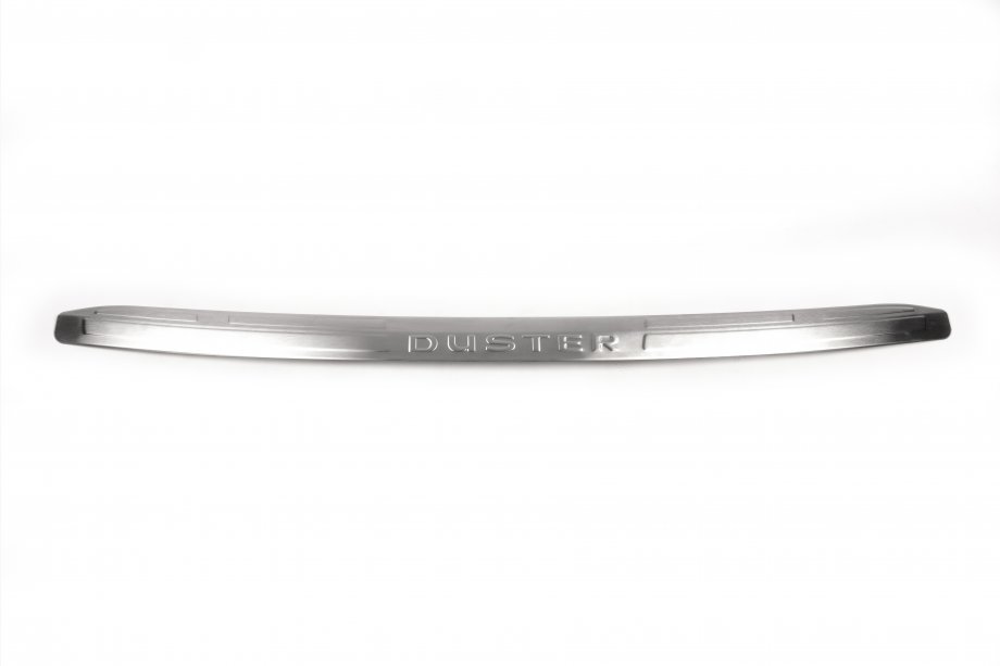 Renault Duster 2018-2024 Rear Bumper Protector OmsaLine Stainless Steel Photo 2